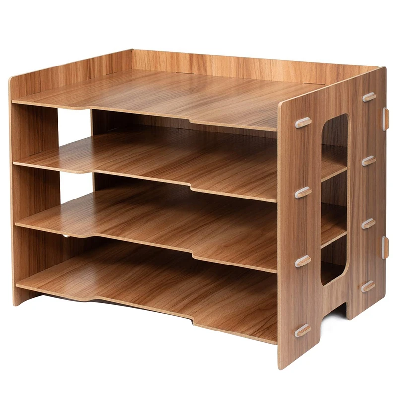 Anko By Kmart 4Shelf Desk Organiser Natural ubicaciondepersonas.cdmx.gob.mx