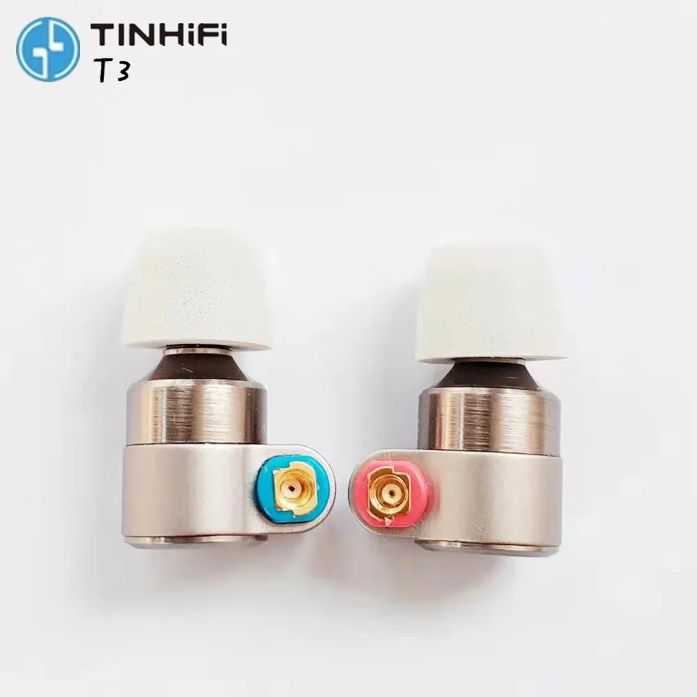 TINHIFI T3 в ухо наушник 1BA+ 1DD Ноулз привод HIFI наушники металлические наушники-вкладыши с позолоченным OFC SPC кабелем Олово T4 T2 P1