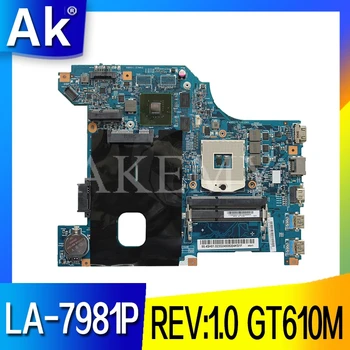 

MB LA-7981P G480 motherboard For Lenovo G480 QIWG5_G6_G9 LA-7981P REV:1.0 GT610M laptop motherboard Test mainboard