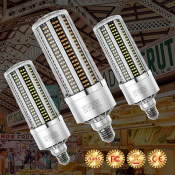 

Led Lamp E27 Led Corn Light Bulb E39 220V Lampara Led 80W 100W 120W 150W 200W 110V Basement Factory Warehouse Lighting 2835 SMD