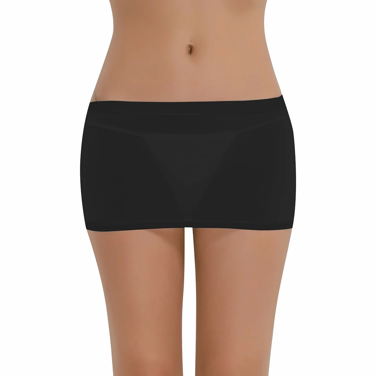 Womens Candy Colors Mini Skirt Party See-through Transparent Micro Miniskirt Sexy Ladies Female Evening Party Clubwear Skirts