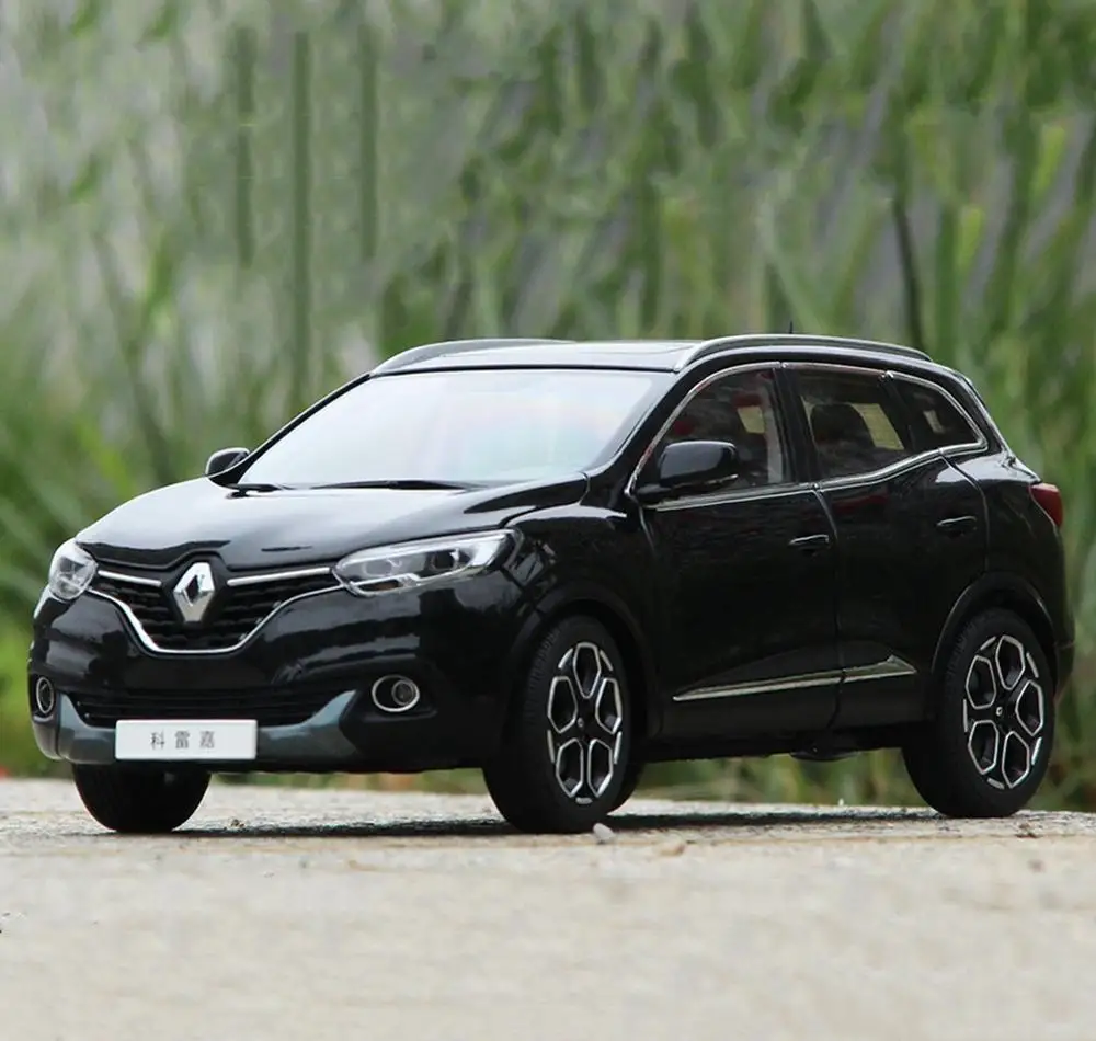 1/18 масштаб Renault KADJAR черная литая модель автомобиля коллекционная игрушка подарок