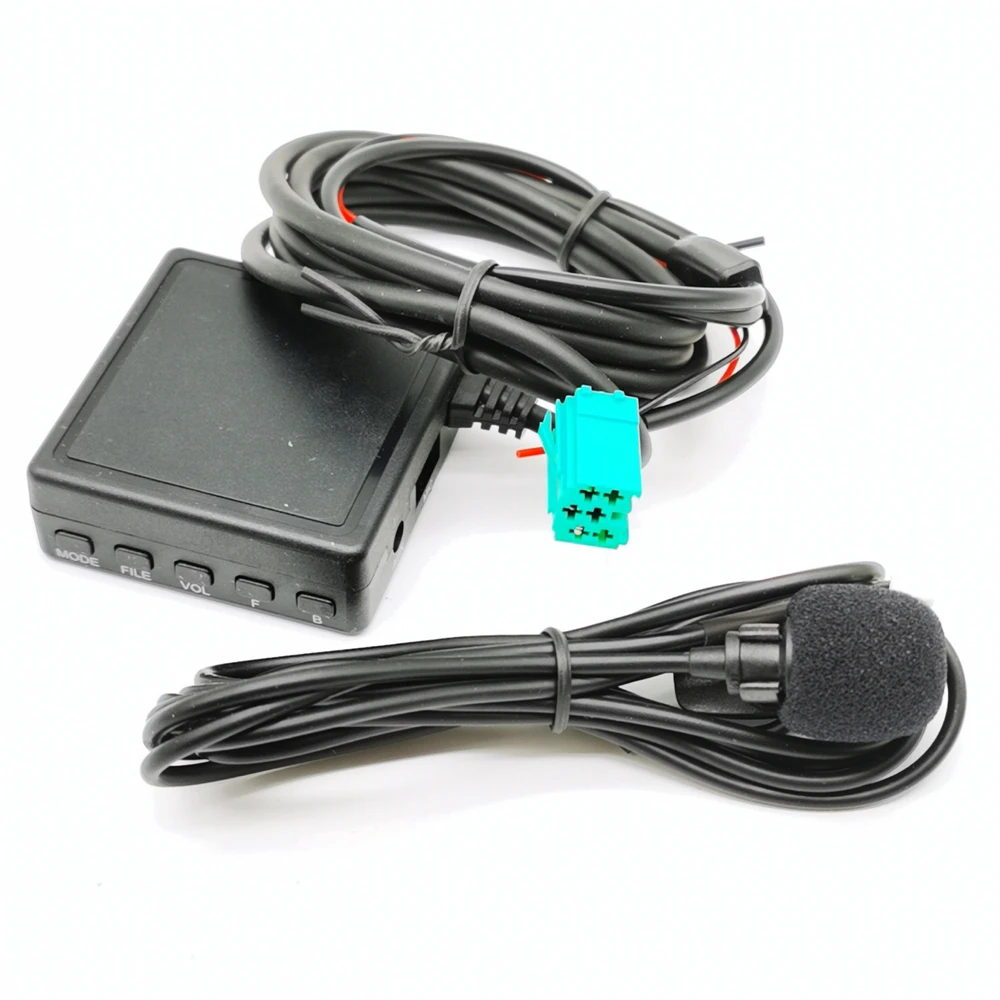 3 5 мм AUX TF USB флеш накопитель микрофон медиа Bluetooth для мини входа ISO 6Pin Renault стерео