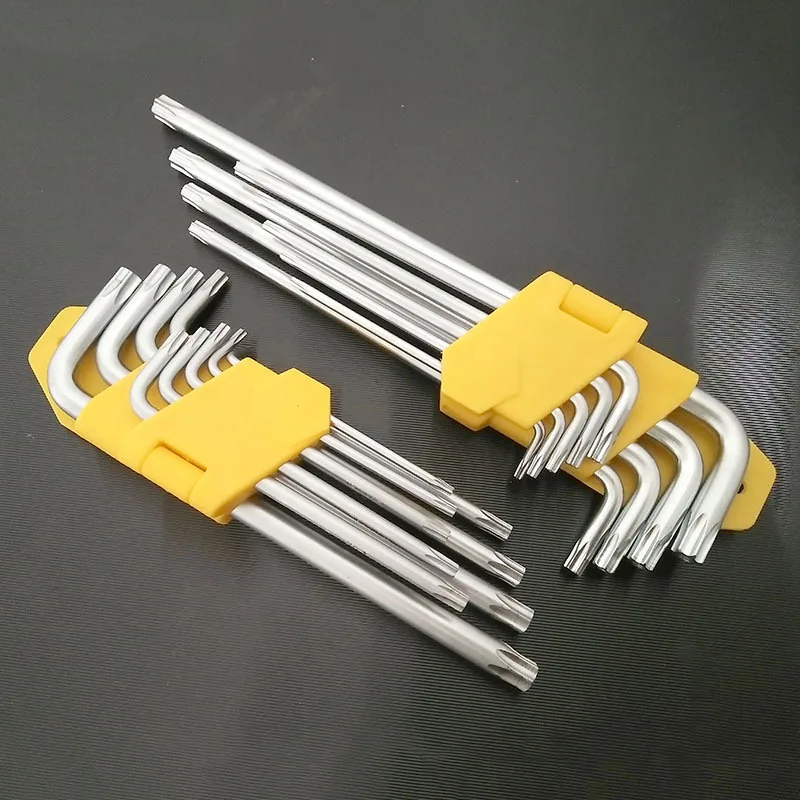 

Supply Direct Selling 40cR Allen Wrench Supply 9 Only Set Plum Hexagon Socket Tool Large Amount Excellent Price