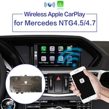 shiliuxing Wireless Apple Carplay Android Auto Mirror A B C E G GL ML Class For Mercedes NTG4.5 4.7 mercedes Apple carplay