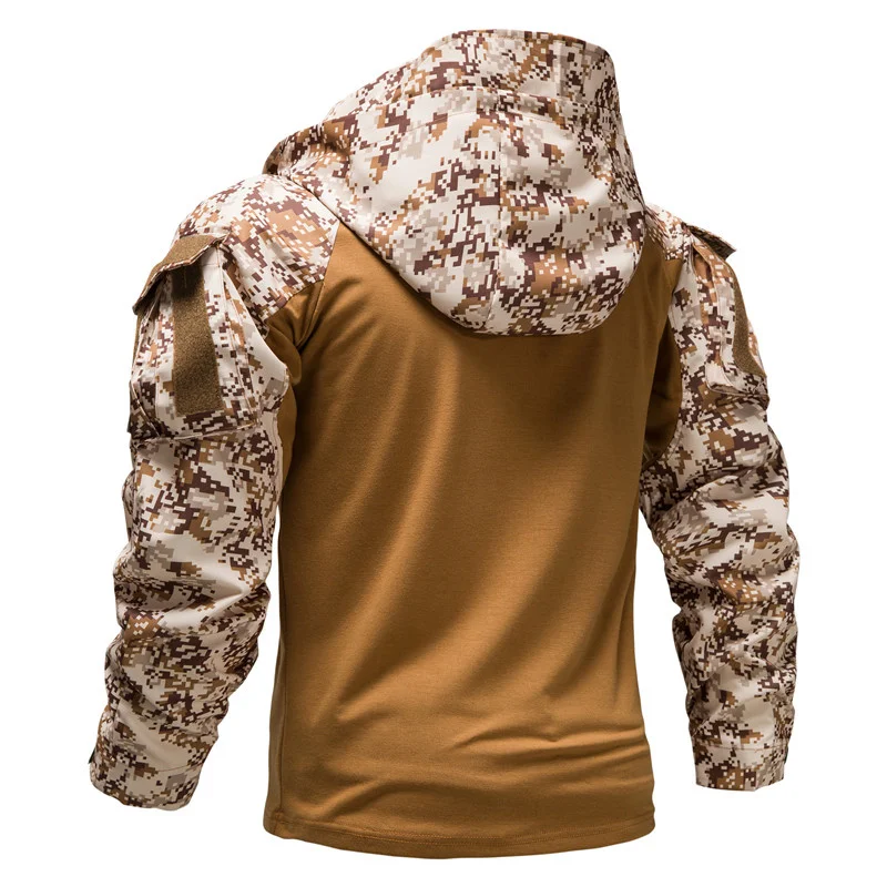 Military Camouflage Fleece Jacket 