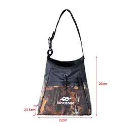 Меловая сумка для скалолазания без утечки, Клубничная сумка с регулируемым ремнем и карабином для альпинизма/гимнаста/тяжелой атлетики