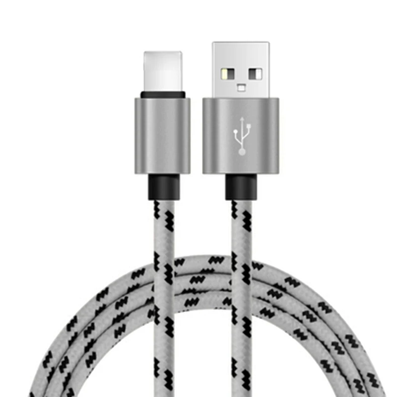 Grey Cable Type C Micro USB Cable Tape C QC 3.0 Fast Charging Cable 8 Pin Mobile Phone Cabo Quick Charge 3.0 Wire for Samsung Xiaomi Redmi - Цвет: Grey Cable