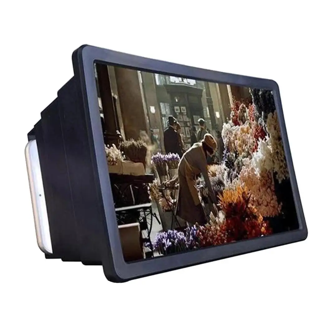 Универсальный мобильный телефон 3D экран HD видео усилитель увеличительное стекло Стенд кронштейн держатель Прямая поставка