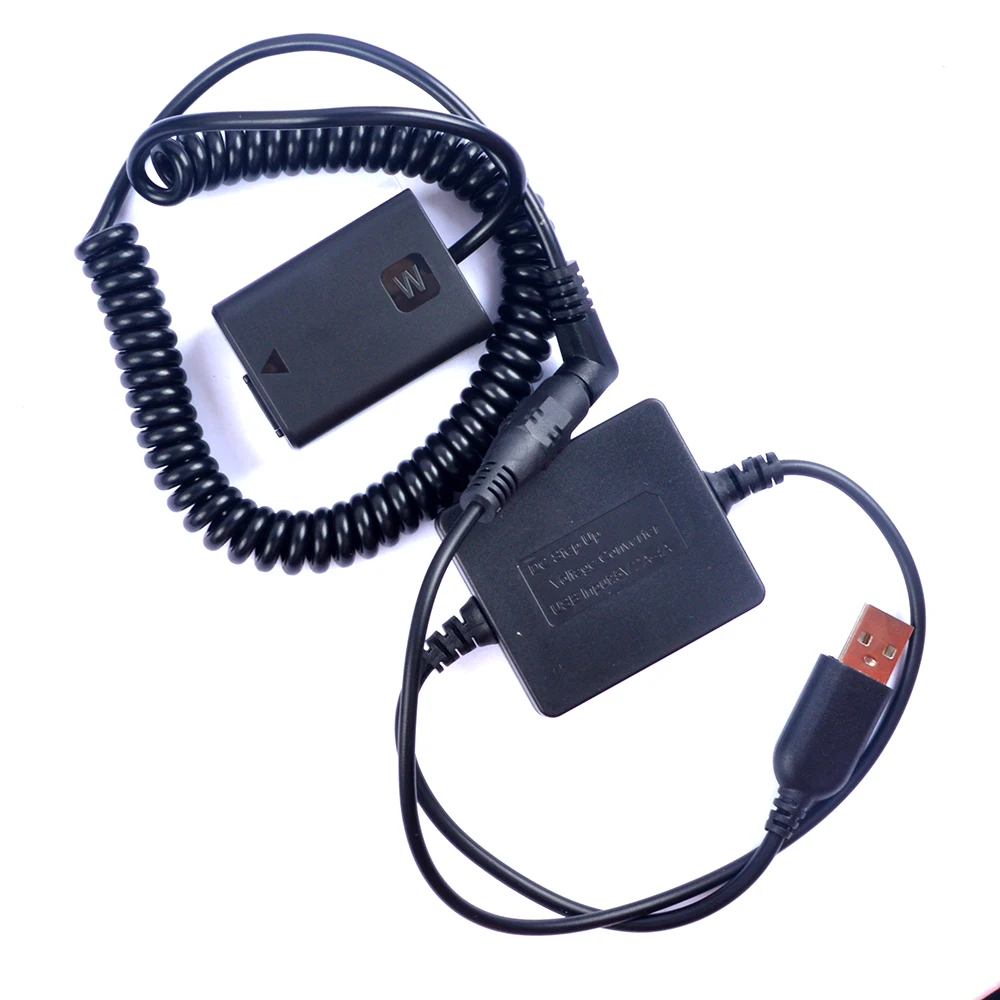 バッテリー充電器,カメラ用USBケーブルNP-FW50 NEX-3 NEX-3N NEX-5 5r 