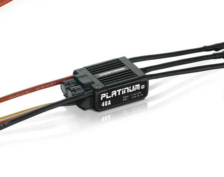 Hobbywing Platinum 25A 40A V4 Hobbywing Platinum Электрическая регулировка KT с фиксированным крылом
