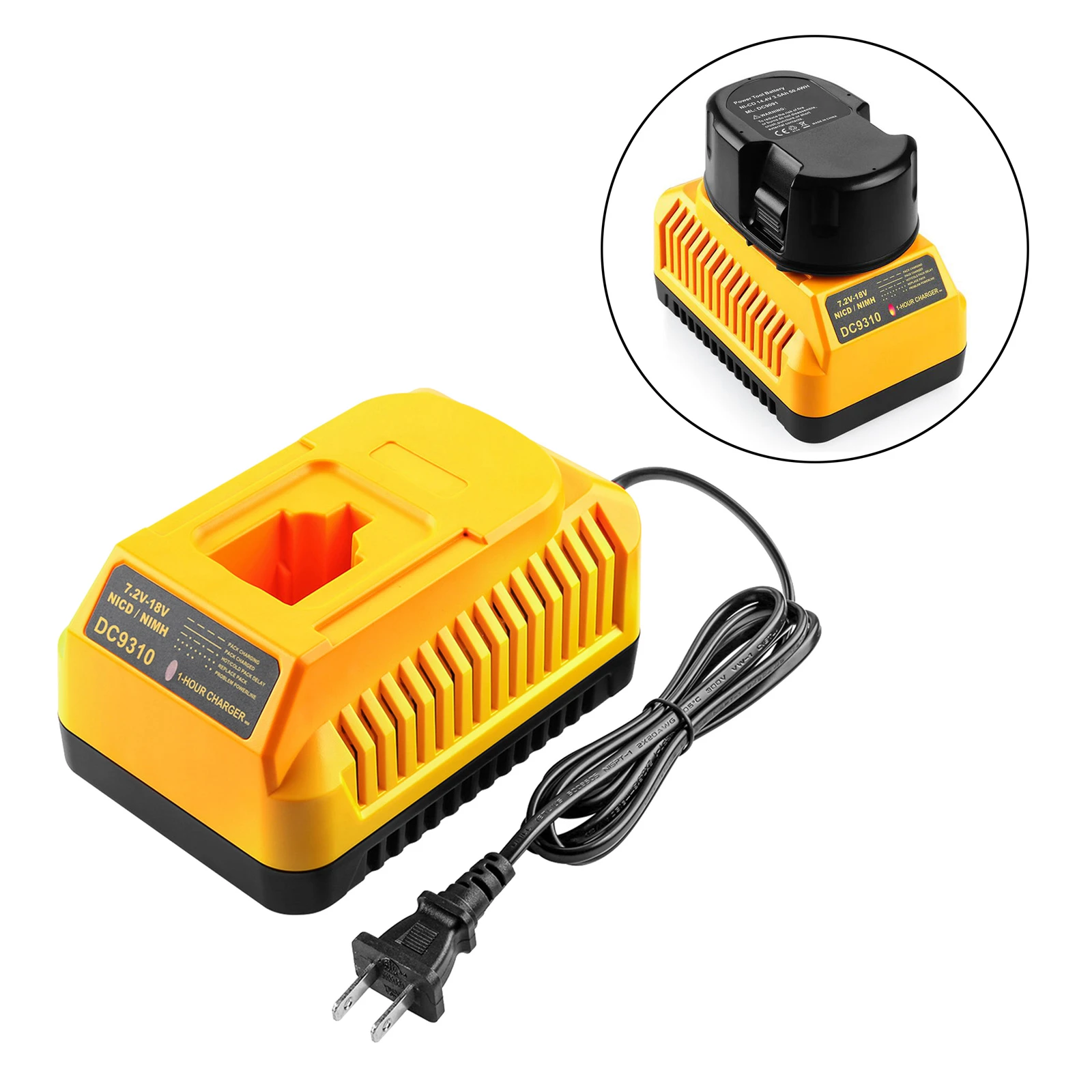 Cargador de batería que reemplaza piezas repuesto, accesorio, capacidad de repuesto 2000mah para DC9310|Baterías - AliExpress