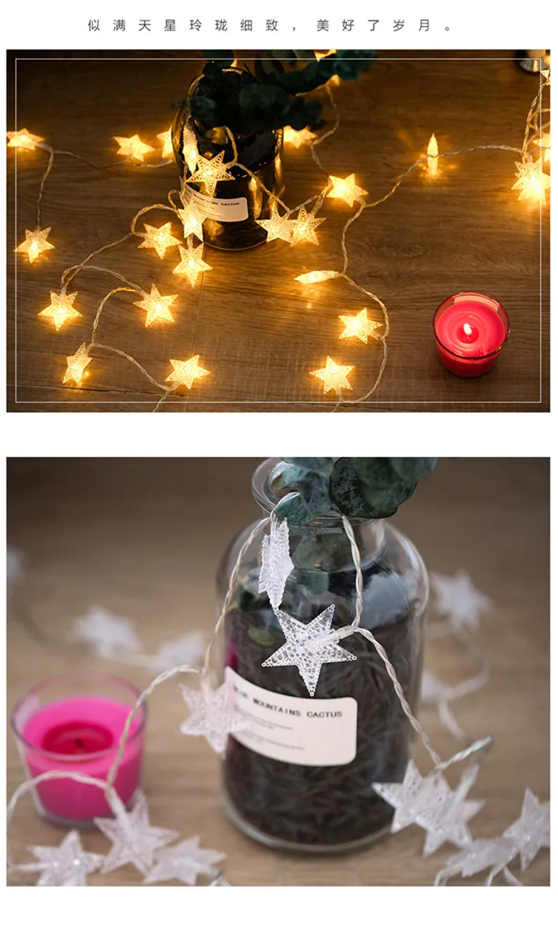 20 Luminaria светодиодный гирлянда из светящихся хлопковых шариков струны Занавески свет Ins украшения для комнаты девочки огни свадьба патио праздник батарея огни