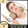 JinKaiRui Neck Massage Pillow Infrared Heating Shiatsu Massager Device Kneading Massage with wave curve design healthy Massager ► Photo 1/6