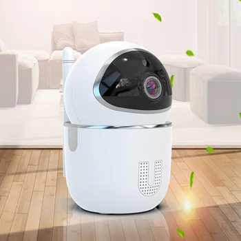 

Wireless Smart Home 360 Degree IP Camera Wifi 1080P HD Infrared Night Vision Smart Home Security Webcam Camera Two Way Audio