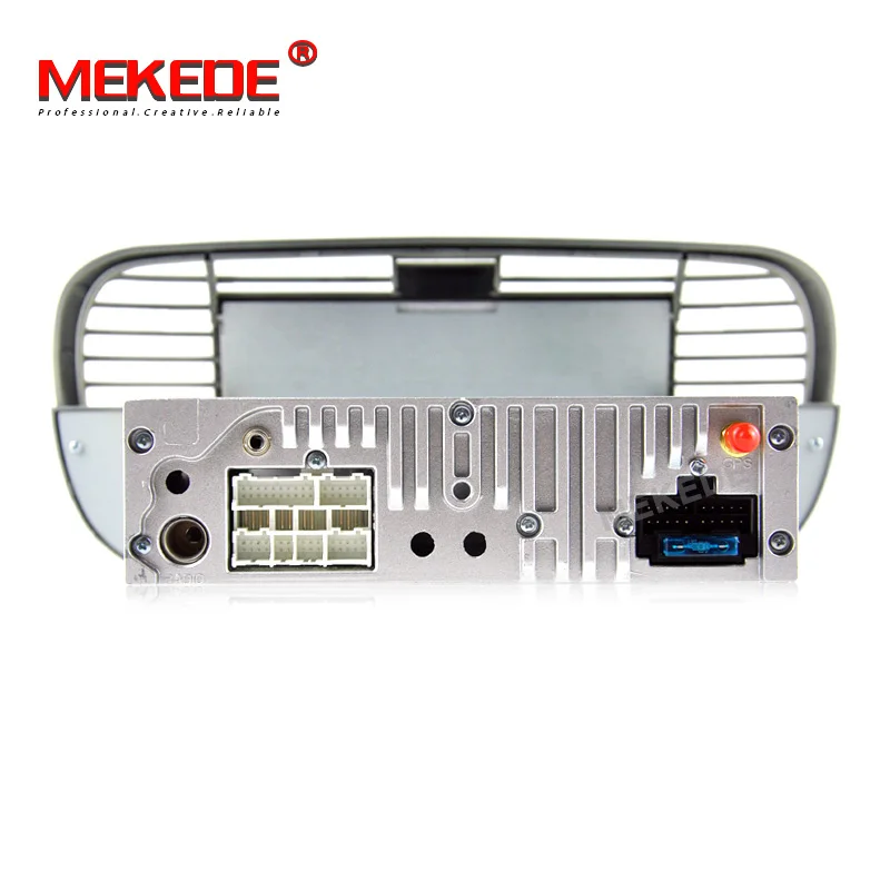 MEKEDE ips DSP 1024X600 Автомобильный gps Android 9,0 Bluetooth четырехъядерный автомобильный Dvd медиаплеер для FIAT 500 автомобильный радио мультимедиа