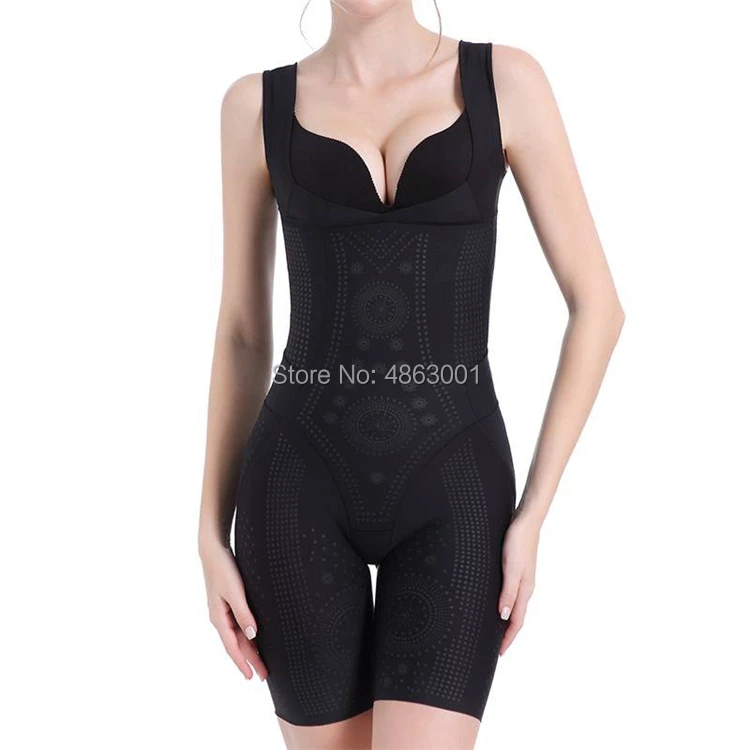 

Italian Fabric Volcanic Stone Slimming Shaping Underwear The Back Waist Opening Is Easy To Take Off Corset Ladies High Waist