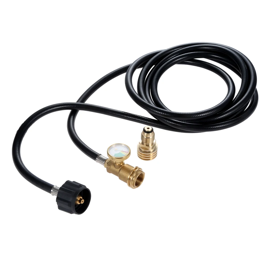 Adattatore Per Bombole Di Propano Da 1 Libbra, Tubo Di Ricarica Migliorato Tubo Di Prolunga Da 4 Piedi48 Pollici~p144612261