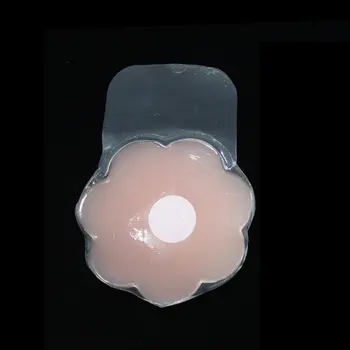 

Strapless Adhesive Bra Self Adhesive Nipple Breast Pasties Cover Reusable Silicone Invisible Lingerie Pad Enhancers Push Up Bra