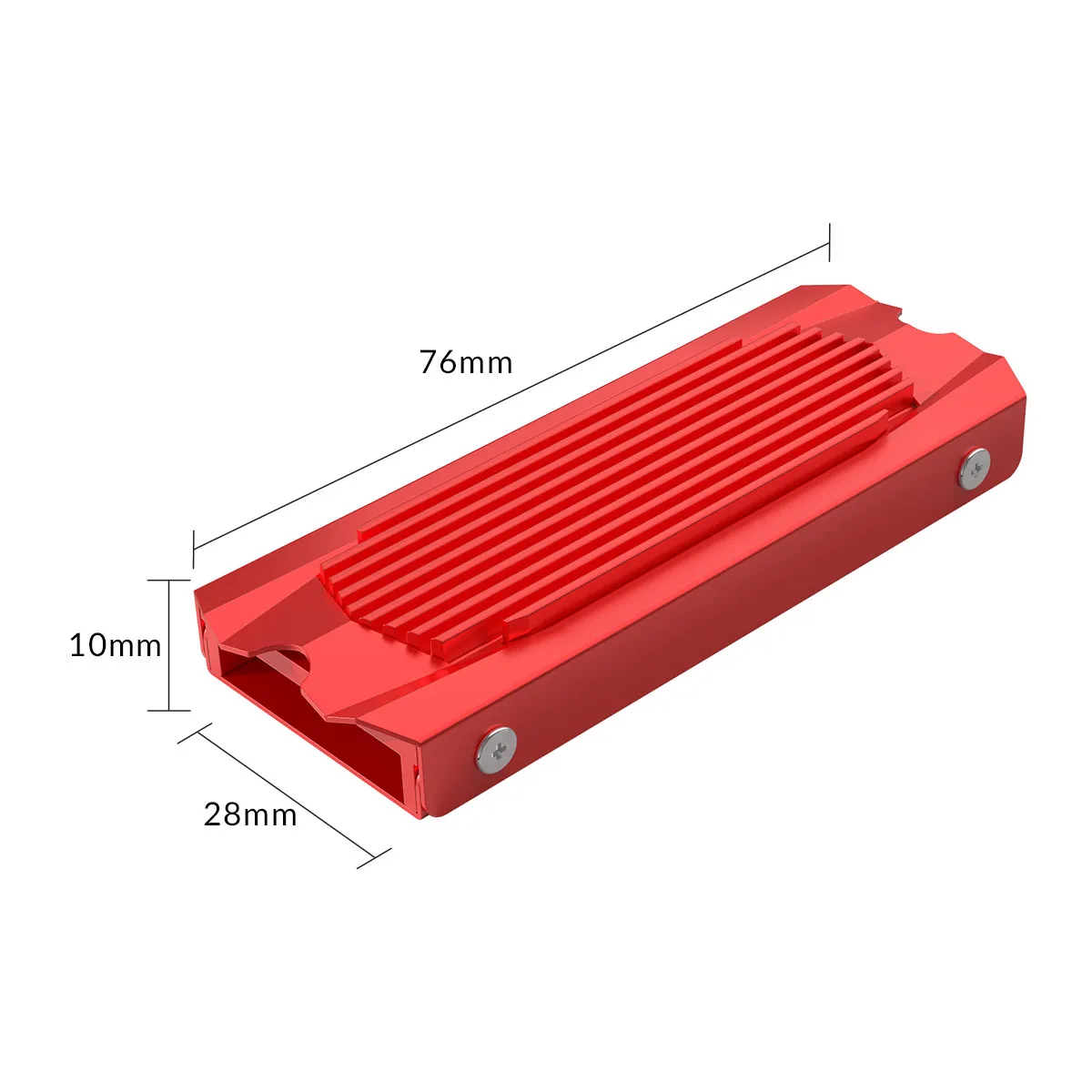 ORICO радиатор SSD Охлаждающий радиатор теплоотвод радиатор для M.2 NGFF PCI-E NVME 2280 SSD алюминиевый радиатор кулер