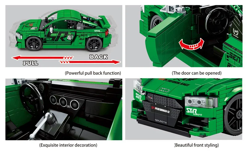 Lego Technic Audi TT RS – Voiture de sport