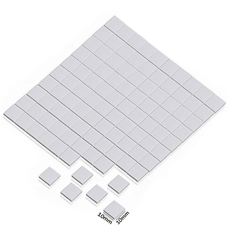 Younuon-almofada Térmica de Silicone Dissipador de Cpu Condutivo Tichless Refrigeração 100x100 mm 05 mm mm 15 mm mm mm mm mm - Imagem 3