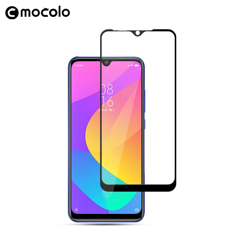 Защитная пленка для экрана Xiaomi Mi CC9 полноклеящееся закаленное стекло Mocolo 9H A3 CC9E