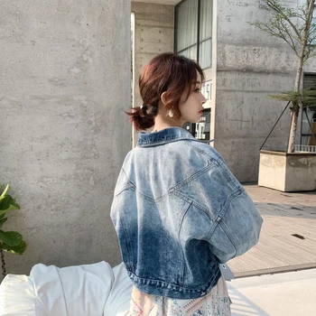 

Mishow jean jacket women denim clothes bomber blue jackets woman harajuku streetwear ladies korean spring femme mujer MX19A6460