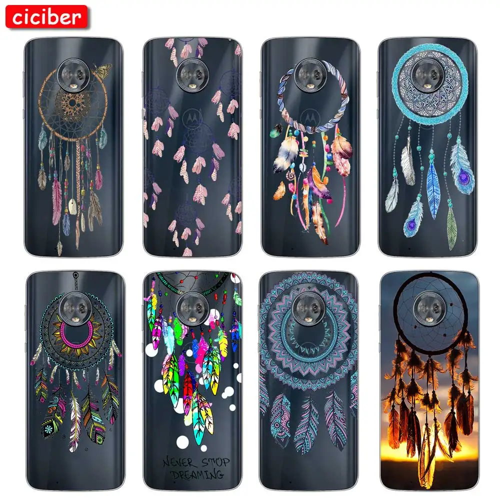 Чехол для телефона Ловец снов Motorola Moto E6 C Z2 Z3 ONE P30 G4 G5 G5S G6 G7 E3 E4 E5 Plus Play Power X4 мягкий