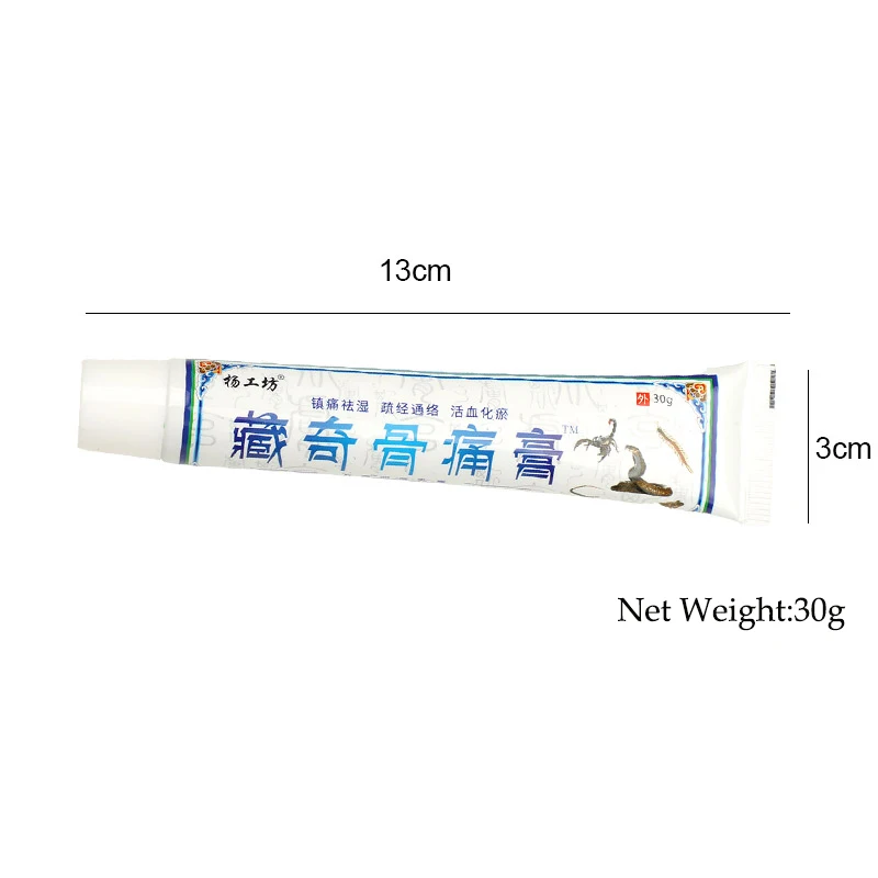 3pcs Chinese Analgesic Ointment for Arthritis Joint Back Knee Pain Relief 30g