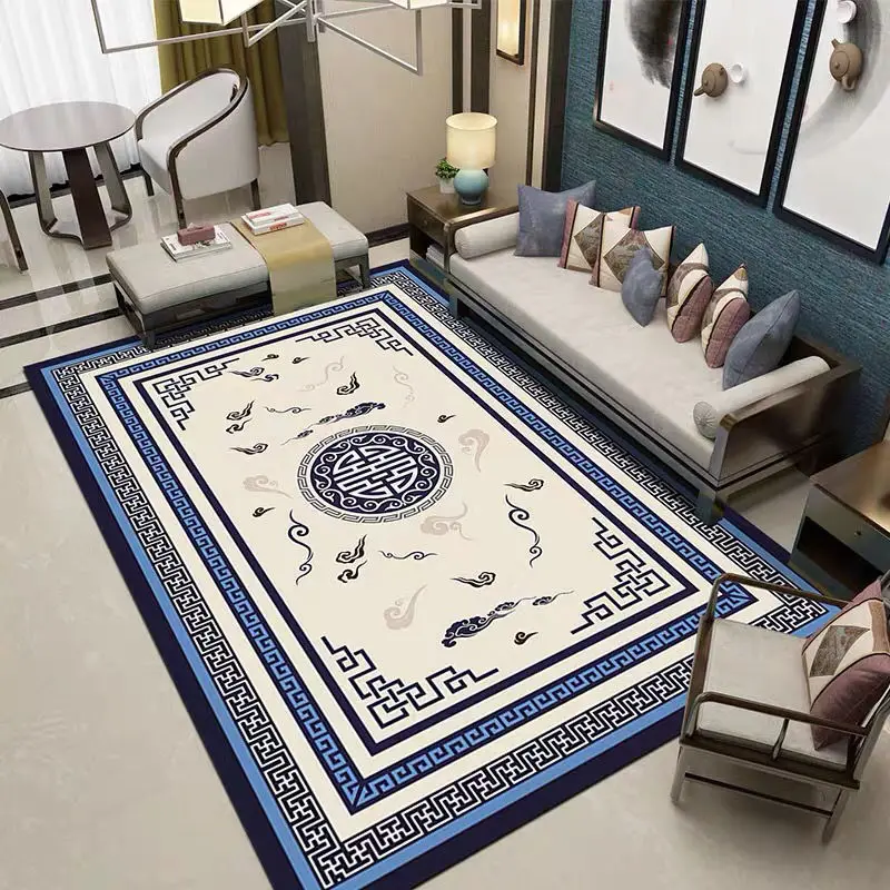 Geometric Carpet for Living Room Velvet Rug Kids Bedroom Bedside Rugs Soft Square Fluffy Carpets Home Sofa Table Decor Mat | Дом и сад