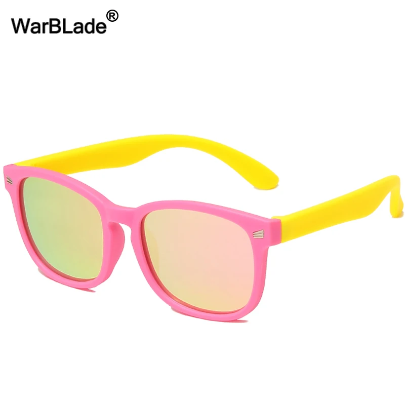 WarBlade New Polarized Kids Sunglasses TR90 Silicone Boys Girls Sun Glasses Children Baby Outdoors Goggle Shades Eyewear UV400 polarized sunglasses,kids sunglasses
