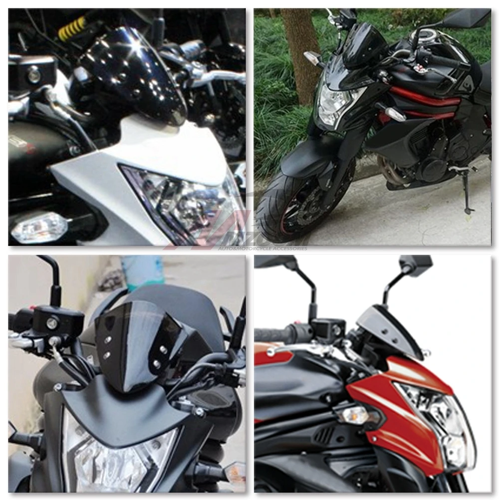 Лобовое стекло мотоцикла, ветровое стекло, дефлектор ветра, лобовое стекло для Kawasaki ER-6N ER6N 2012 2013