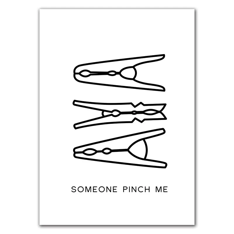 Laundry-Signs-Wall-Art-Canvas-Painting-Poster-Print-Black-White-Wash-Dry-Fold-Repeat-Molecular-Picture (5)