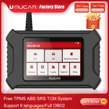 

MUCAR CS6 ABS SRS OBD2 Scanner Oil/TPMS/ABS Auto Car Diagnostic Tools Professional Wifi Lifetime Free Update Obd2 Code Reader