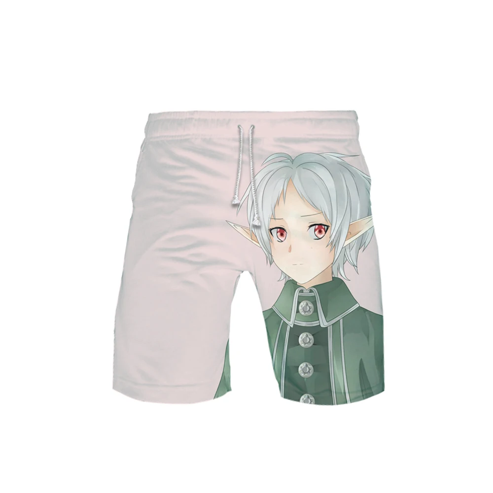 Mushoku tensei Printed 3D Beach Shorts Men Fashion Streetwear Shorts Hot Sale Harajuku Trendy Summer Wear
