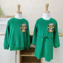 Новое поступление; сезон весна-осень; детские толстовки с капюшоном для девочек; зеленые флисовые куртки и пальто для маленьких мальчиков и девочек; Детский свитер для девочек