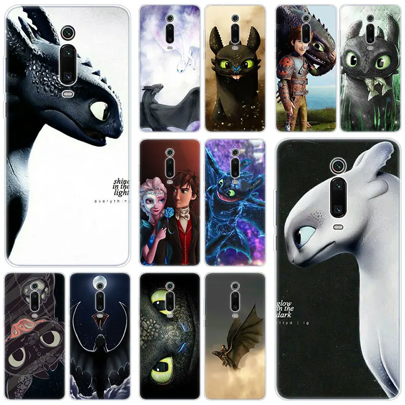 

how to train your dragon style Silicone Case For Xiaomi Mi Note 10 9T CC9 E 9 Pro A3 Lite Play Redmi Note 8T 8 8A 6 Pro 6A 4X