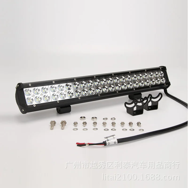 

Manufacturers Wholesale 126W Strip Light High-Power Double Row LED Working Light off-Road Vehicle LED Spotlight Outdoor Search L