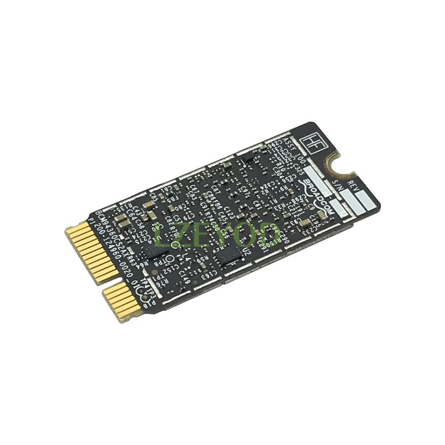 Cartão de Aeroporto Wi-fi sem Fio Original Bcm94360cs2 para Macbook Air 13 A1466 Anos 20132022 Bluetooth 4.0 802.11ac Cartão Wi-fi Tela de LCD do laptop - Imagem 3