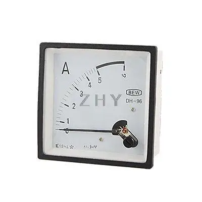 

DH-96 AC 0-5A Square Analog Current Panel Ammeter Gauge
