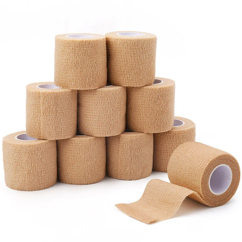 5cm*4.5m Bandage Sport Fitness Self Adherent Tape Elastische