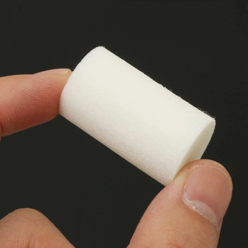 50 Pcs For Air Compressor Water Absorption White Pool Tool High Pressure Pump Accessories Replacement Fiber Cotton Parts Filter