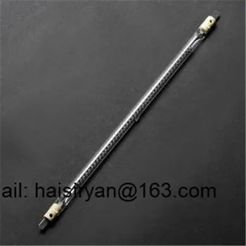

half white coating Halogen Infra-red Quartz Lamps with Metal ends for plastic industruy