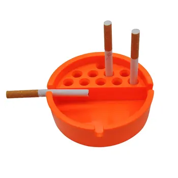 

ABS Plastic Fireproof Ashtray with Honeycomb Hole Ash Collecting Ashtray Smoking Fire Extinguisher for 10pcs Cigarette Holding