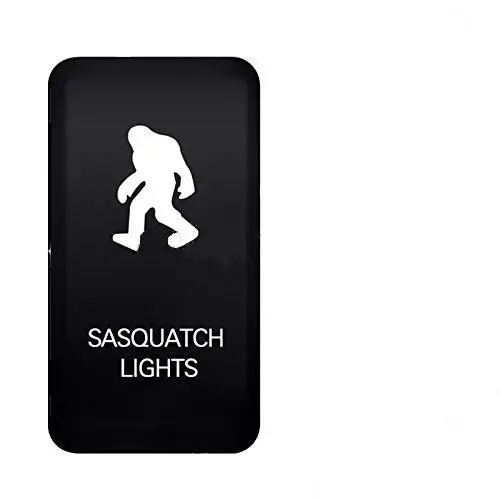 

SASOUATCH LIGHTS Push Switch Button LED with Wires For Land Fortuner Tacoma