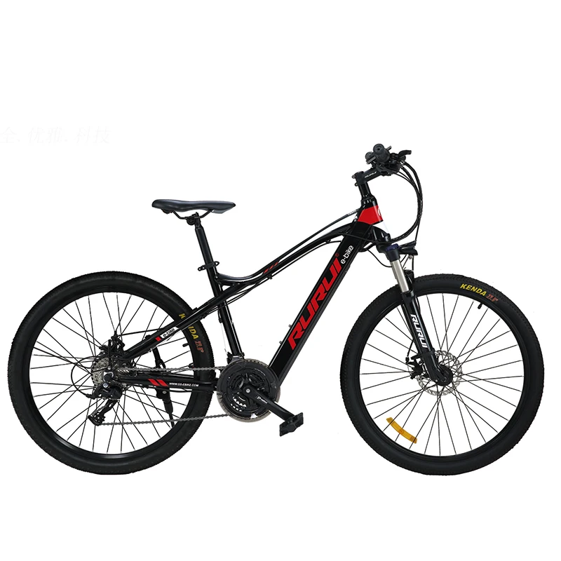 27.5inch electric mountain bicycle 48V lithium battery 250w high speed motor ebike Air shock pas max range 100km emtb