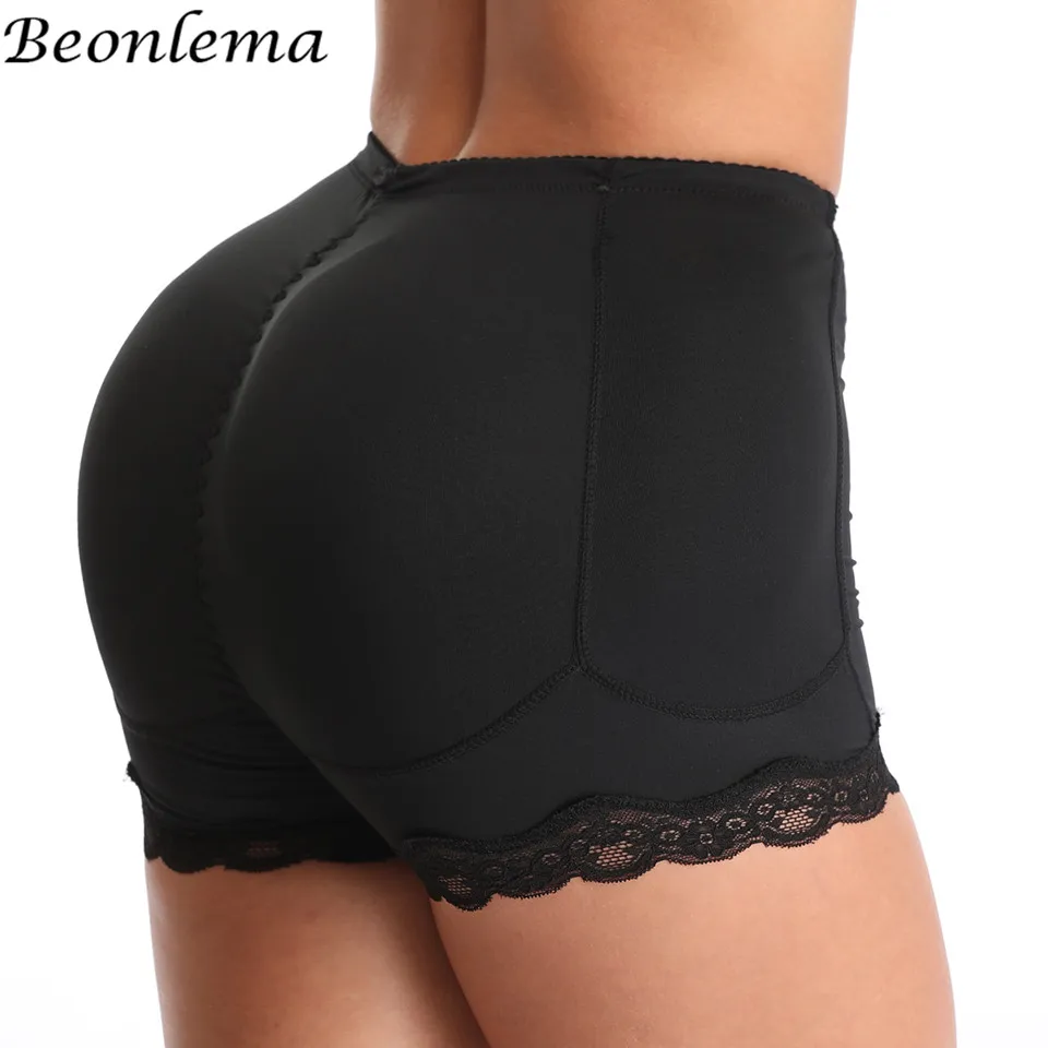 Beonlema Butt Enhancer Panties Women Sexy Padded Underwear Hips Pads  Shapewear Black Booties Lifter Lace Shaper Plus Size 6XL