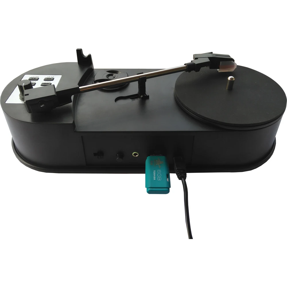 Turntable Player converter, converts vinyl music to digital mp3, no computer required.can playback recorded music directly