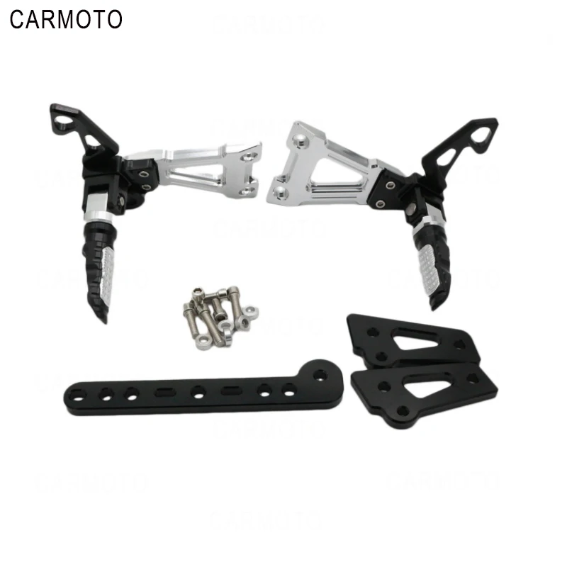 Полный CNC алюминиевый мотоцикл подножка для ног Rearset педали задние наборы задний Набор для YAMAHA YZFR12015-17 RC150LC15 задняя педаль asse